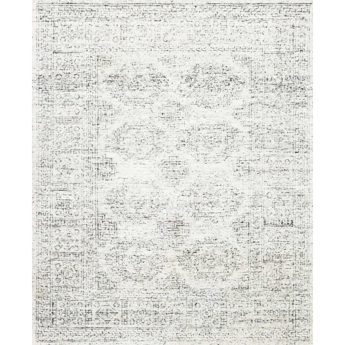 Loloi Vestige White / Black VQ-01 4ft. X 6ft. Rect. Rug