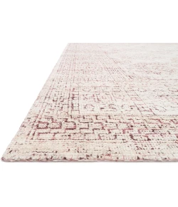 Loloi Vestige White / Berry VQ-01 2ft.-9in. X 8ft. Rect. Rug