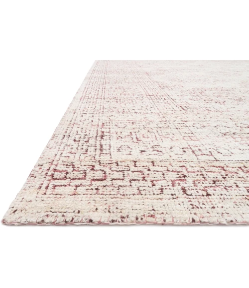 Loloi Vestige White / Berry VQ-01 2ft.-9in. X 16ft. Rect. Rug