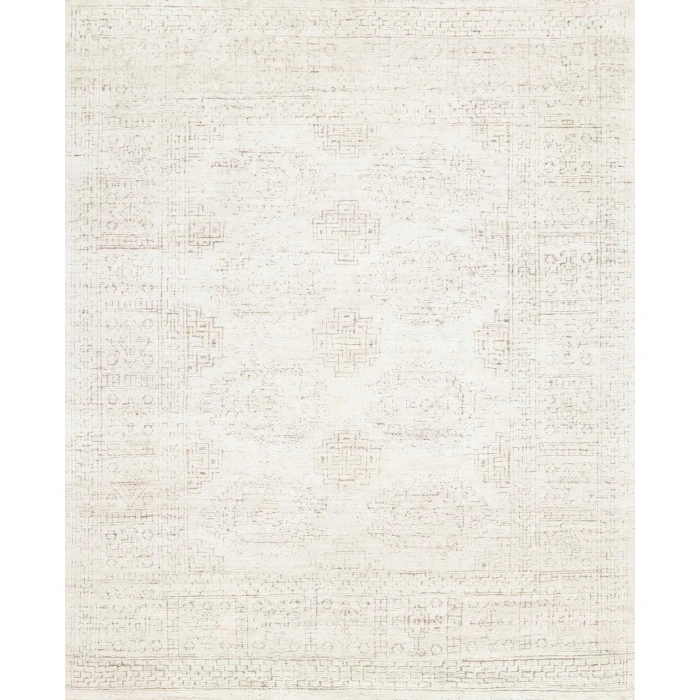 Loloi Vestige White / Natural VQ-01 4ft. X 6ft. Rect. Rug