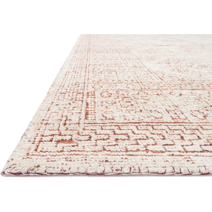 Loloi Vestige White / Persimmon VQ-01 4ft. X 6ft. Rect. Rug