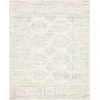 Loloi Vestige White / Stone VQ-01 9ft. X 12ft. Rect. Rug
