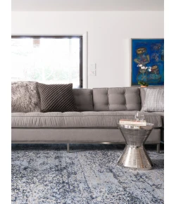 Loloi Viera VR-06 LT. BLUE / GREY Area Rug 2 ft. 5 in. X 7 ft. 7 in. Rectangle