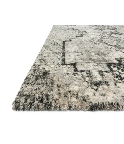 Loloi Viera VR-10 GREY / BLACK Area Rug 2 ft. 5 in. X 7 ft. 7 in. Rectangle
