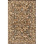 Loloi Victoria VK-01 WALNUT / MULTI Area Rug 2 ft. 6 in. X 7 ft. 6 in. Rectangle