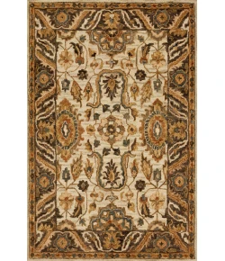 Loloi Victoria VK-02 IVORY / DK TAUPE Area Rug 2 ft. 3 in. X 3 ft. 9 in. Rectangle