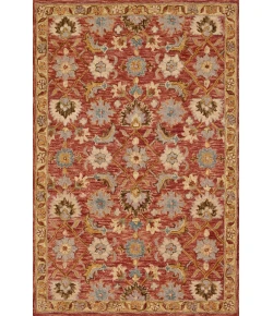 Loloi Victoria VK-09 TERRACOTTA / GOLD Area Rug 9 ft. 3 in. X 13 ft. Rectangle