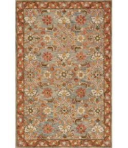 Loloi Victoria VK-10 SLATE / TERRACOTTA Area Rug 2 ft. 3 in. X 3 ft. 9 in. Rectangle