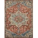 Loloi Victoria VK-15 RED / MULTI Area Rug 5 ft. 0 in. X 7 ft. 6 in. Rectangle