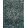 Loloi Victoria VK-15 TEAL / MULTI Area Rug 2 ft. 3 in. X 3 ft. 9 in. Rectangle