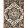 Loloi Victoria VK-16 BLUE / RED Area Rug 2 ft. 3 in. X 3 ft. 9 in. Rectangle