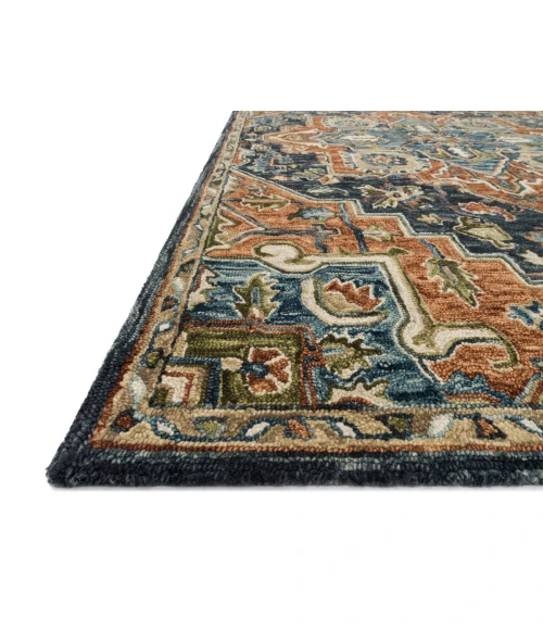 Loloi Victoria Rust / Multi VK-16 5 ft. X 7 ft. 6 in. Rectangle Rug