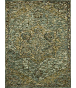Loloi Victoria VK-20 GREEN / TOBACCO Area Rug 5 ft. 0 in. X 7 ft. 6 in. Rectangle