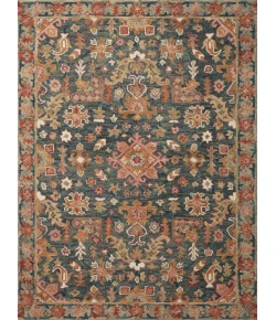 Loloi Victoria Navy / Multi VK-22 5 ft. X 7 ft. 6 in. Rectangle Rug