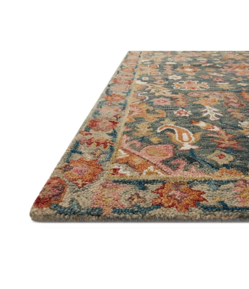 Loloi Victoria Navy / Multi VK-22 9 ft. 3 in. X 13 ft. Rectangle Rug