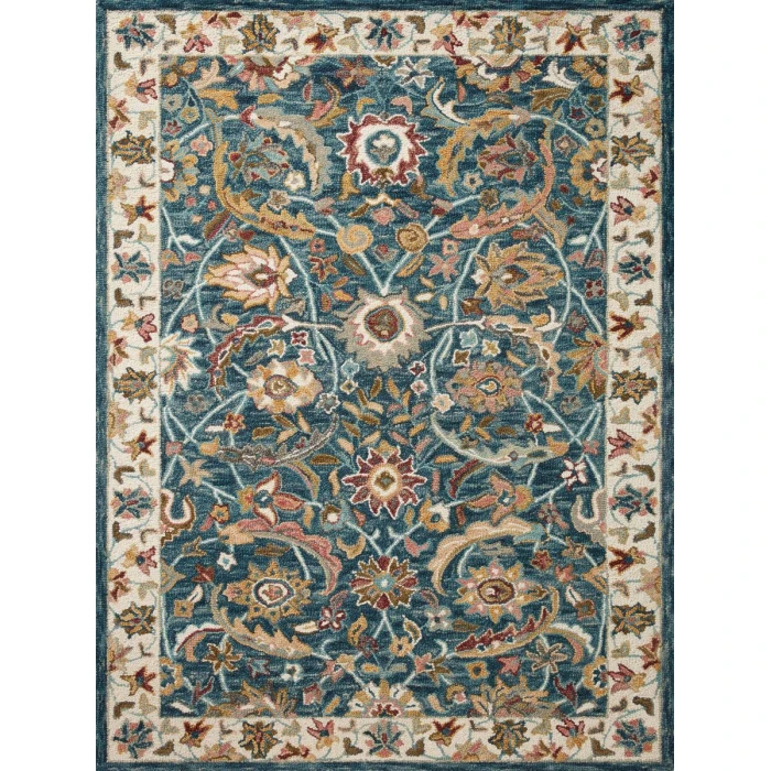 Loloi Victoria Ocean / Multi VK-24 5 ft. X 7 ft. 6 in. Rectangle Rug