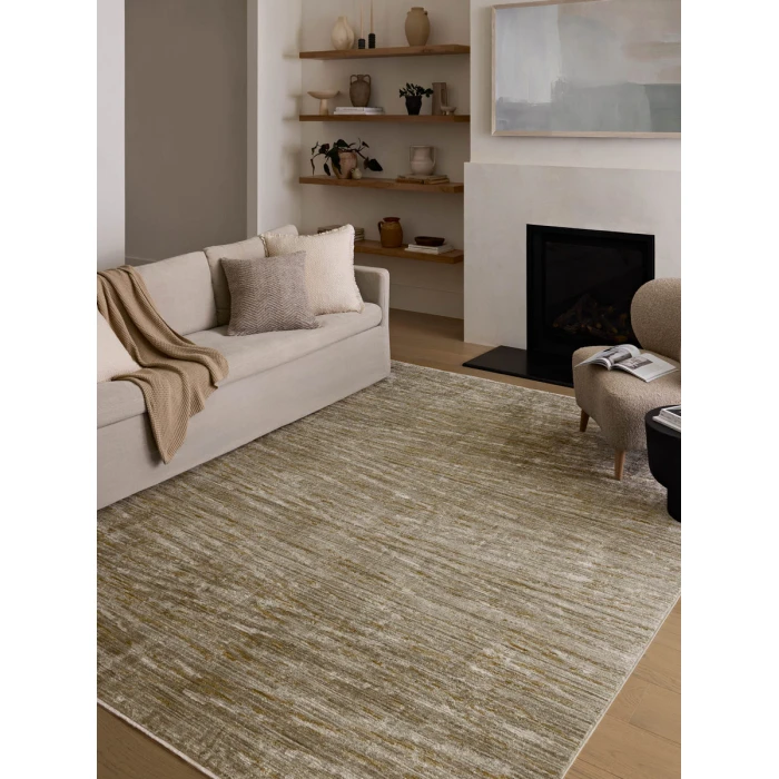 Loloi Wade Sage / Gold WAE-01 9 ft. 3 in. X 13 ft. 1 in. Rectangle Rug