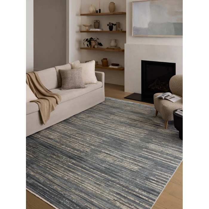 Loloi Wade Ocean / Sand WAE-02 9 ft. 3 in. X 13 ft. 1 in. Rectangle Rug