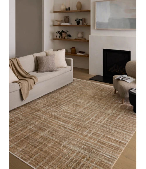 Loloi Wade Clay / Silver WAE-03 2 ft. 6 in. X 10 ft. Rectangle Rug