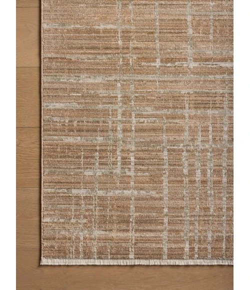 Loloi Wade Clay / Silver WAE-03 2 ft. 6 in. X 10 ft. Rectangle Rug