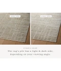 Loloi Wade Mist / Gold WAE-03 2 ft. 6 in. X 10 ft. Rectangle Rug