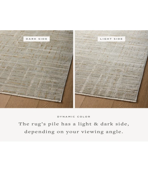 Loloi Wade Mist / Gold WAE-03 2 ft. 6 in. X 10 ft. Rectangle Rug