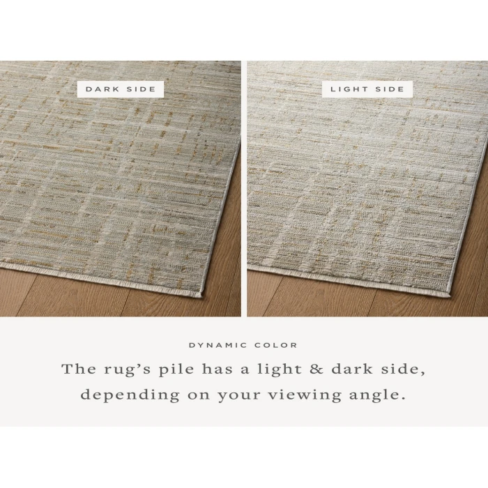 Loloi Wade Mist / Gold WAE-03 9 ft. 3 in. X 13 ft. 1 in. Rectangle Rug
