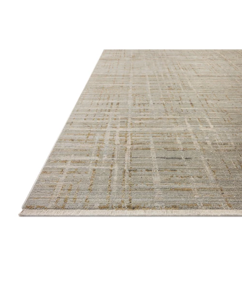 Loloi Wade Mist / Gold WAE-03 2 ft. 6 in. X 10 ft. Rectangle Rug