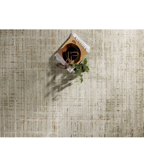 Loloi Wade Mist / Gold WAE-03 2 ft. 6 in. X 10 ft. Rectangle Rug