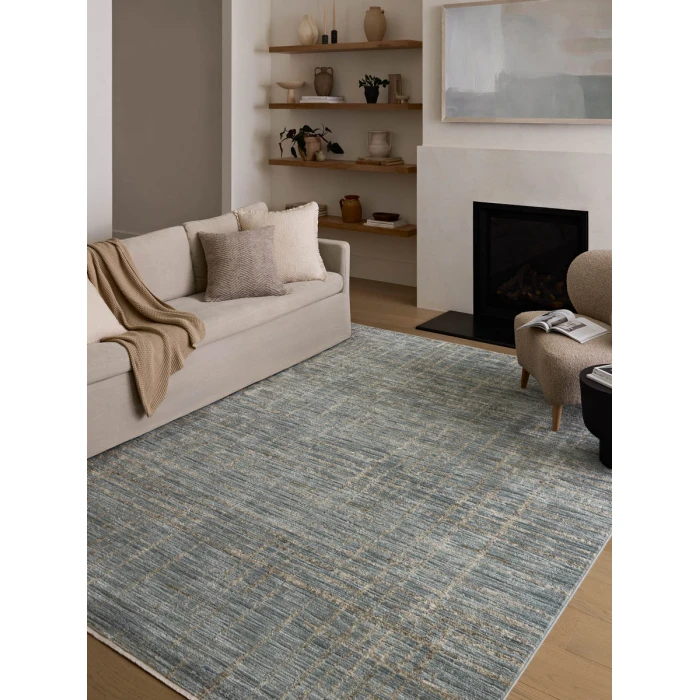 Loloi Wade Spa / Sand WAE-03 2 ft. 6 in. X 14 ft. Rectangle Rug