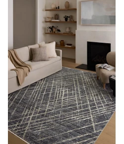 Loloi Wade Midnight / Beige WAE-04 2 ft. 6 in. X 8 ft. Rectangle Rug