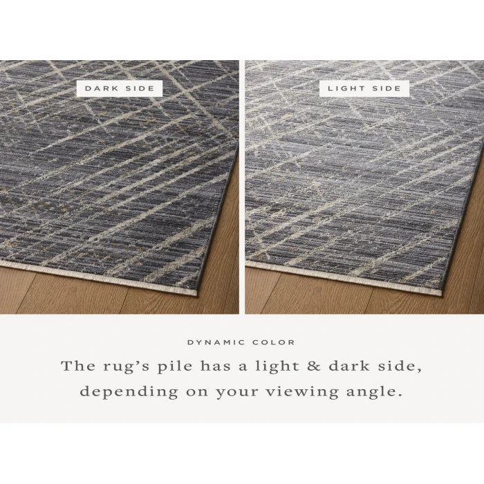 Loloi Wade Midnight / Beige WAE-04 2 ft. 6 in. X 10 ft. Rectangle Rug