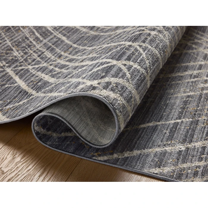 Loloi Wade Midnight / Beige WAE-04 2 ft. 6 in. X 10 ft. Rectangle Rug