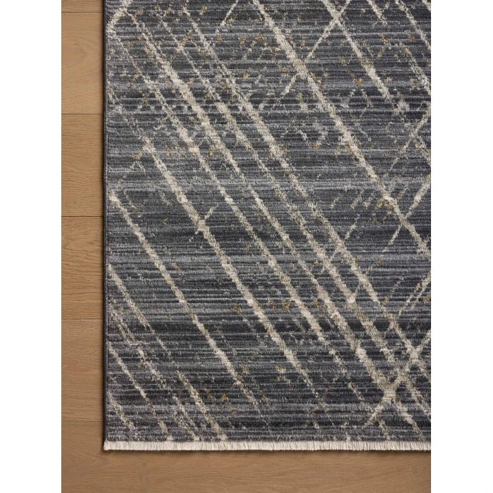 Loloi Wade Midnight / Beige WAE-04 2 ft. 6 in. X 10 ft. Rectangle Rug
