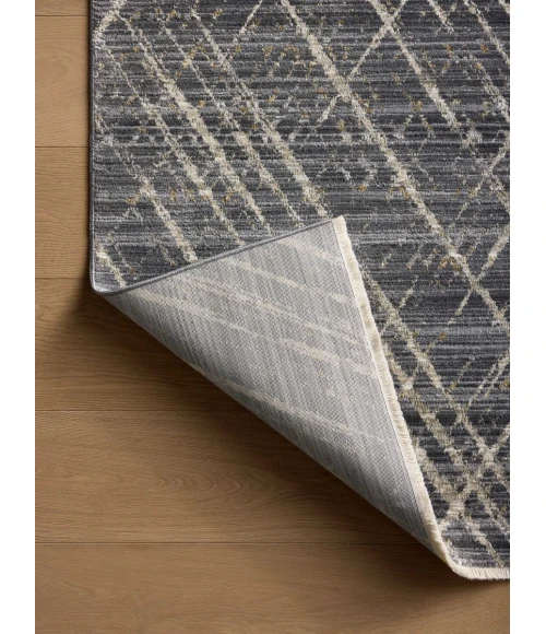 Loloi Wade Midnight / Beige WAE-04 2 ft. 6 in. X 10 ft. Rectangle Rug