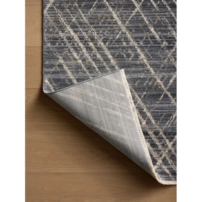 Loloi Wade Midnight / Beige WAE-04 2 ft. 6 in. X 10 ft. Rectangle Rug