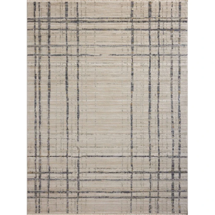 Loloi Wade Beige / Midnight WAE-05 9 ft. 3 in. X 13 ft. 1 in. Rectangle Rug