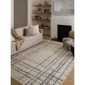 Loloi Wade Beige / Midnight WAE-05 7 ft. 10 in. X 10 ft. Rectangle Rug