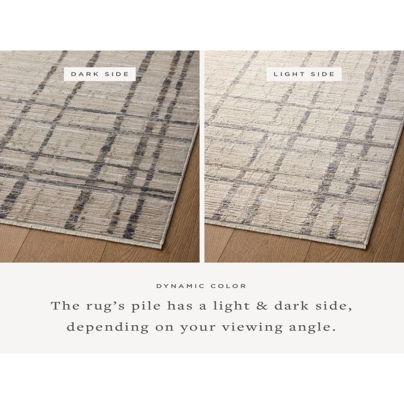 Loloi Wade Beige / Midnight WAE-05 7 ft. 10 in. X 10 ft. Rectangle Rug