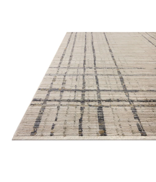 Loloi Wade Beige / Midnight WAE-05 2 ft. 6 in. X 8 ft. Rectangle Rug