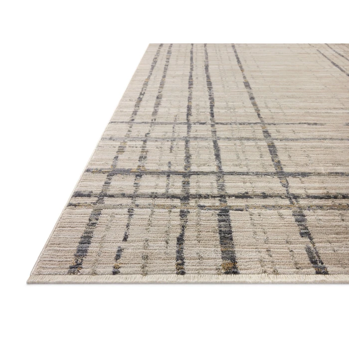 Loloi Wade Beige / Midnight WAE-05 9 ft. 3 in. X 13 ft. 1 in. Rectangle Rug