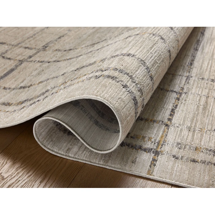 Loloi Wade Beige / Midnight WAE-05 9 ft. 3 in. X 13 ft. 1 in. Rectangle Rug