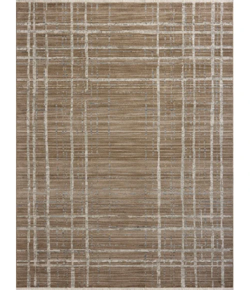 Loloi Wade Brown / Stone WAE-05 2 ft. 6 in. X 8 ft. Rectangle Rug