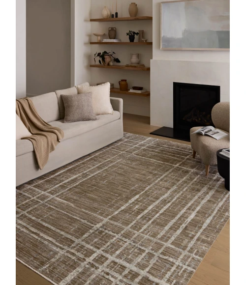Loloi Wade Brown / Stone WAE-05 2 ft. 6 in. X 8 ft. Rectangle Rug