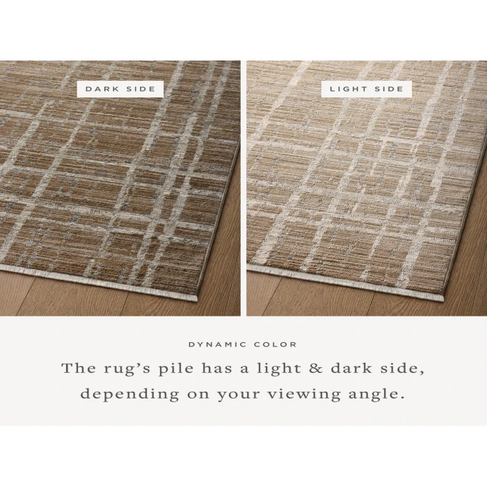 Loloi Wade Brown / Stone WAE-05 2 ft. 6 in. X 10 ft. Rectangle Rug