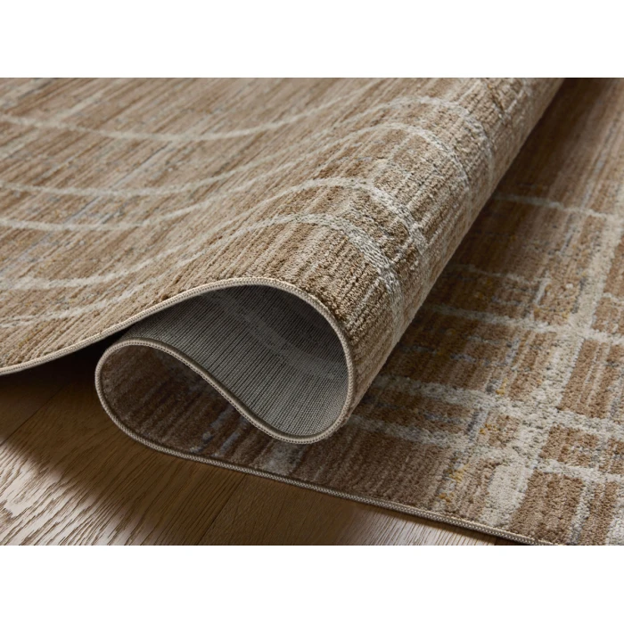 Loloi Wade Brown / Stone WAE-05 2 ft. 6 in. X 10 ft. Rectangle Rug