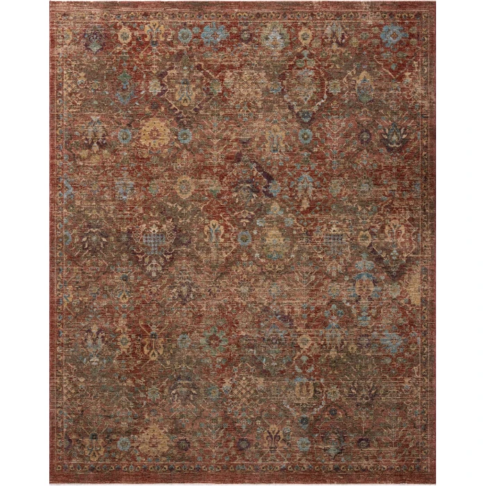 Loloi Winchester Orange WNC-01 12ft-0in. x 12ft-0in. Square Rug