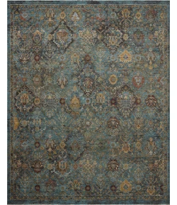 Loloi Winchester Blue WNC-01 8ft-6in. x 8ft-6in. Round Rug