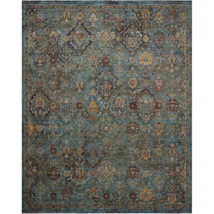Loloi Winchester Blue WNC-01 6ft-3in. x 9ft-6in. Rect. Rug