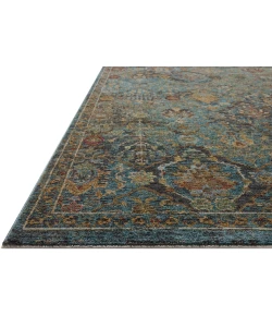 Loloi Winchester Blue WNC-01 8ft-6in. x 8ft-6in. Round Rug